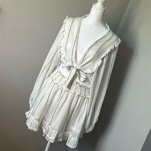 Surf Gypsy 2 pice set, Skirt and Top, Size M